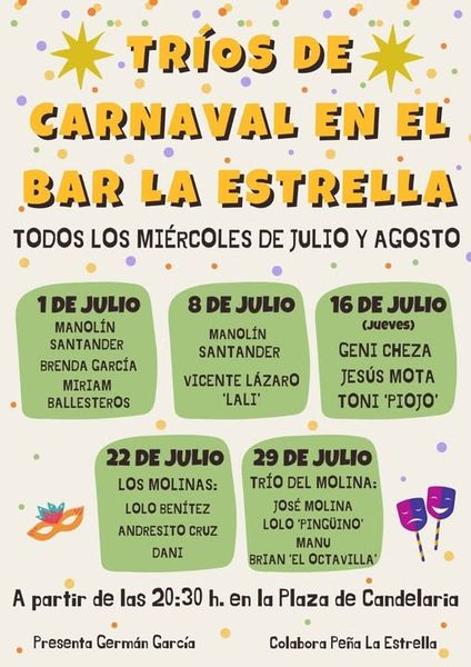 Tríos en la Peña 'La Estrella'
