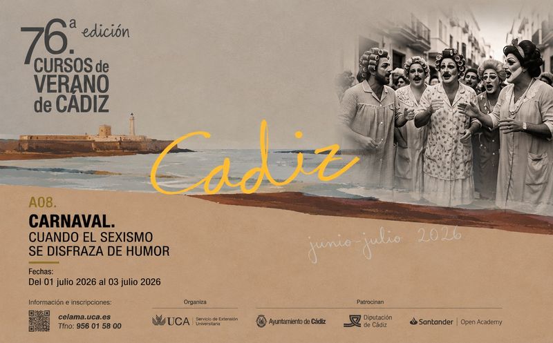 76 Cursos de Verano de la UCA. Carnaval. Cuando el sexismo se disfraza de humor.
