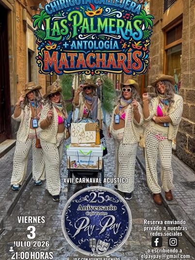 Las palmeras en el Pay-pay