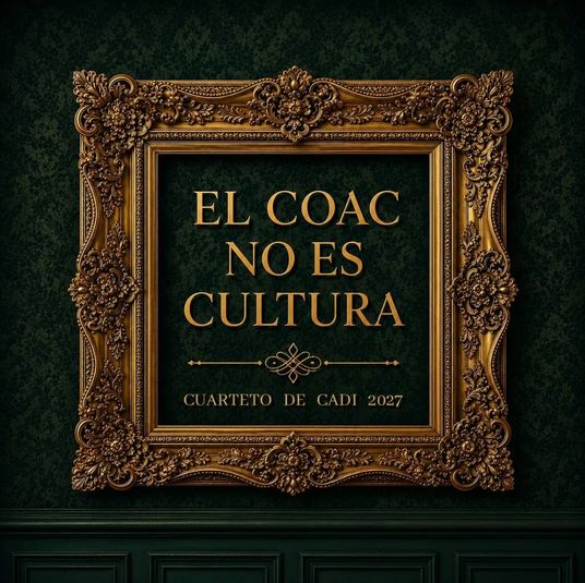 Cuarteto 'El COAC no es cultura'