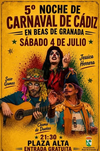 Carnaval de Cádiz en Beas de Granada