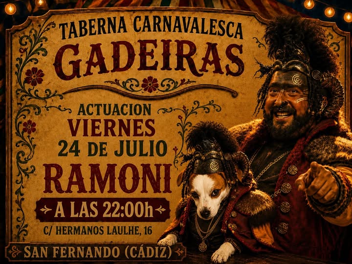 Ramoni en taberna Gadeiras