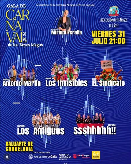 Gala de Carnaval Asociación Reyes Magos