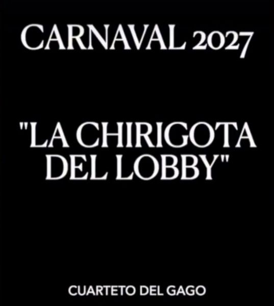 Cuarteto 'La chirigota del Lobby'