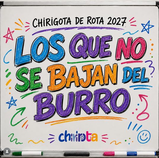 Chirigota 'Los que no se bajan del burro'
