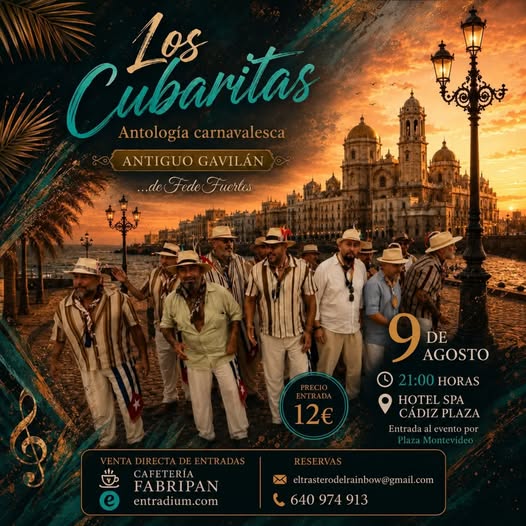LOS CUBARITAS en el Hotel Spa Cádiz