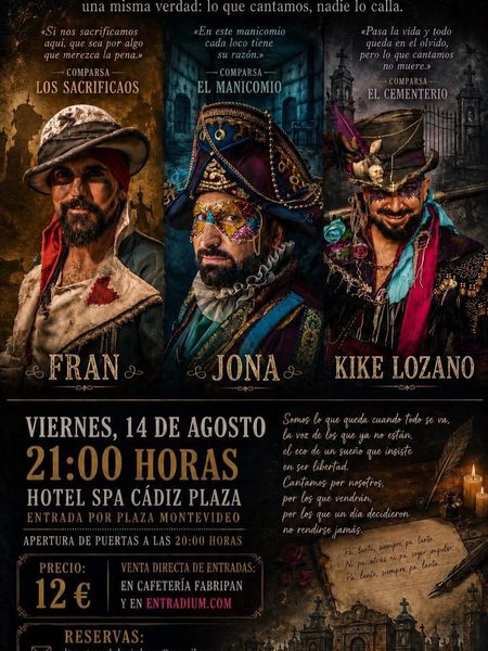 Carnaval en Hotel Sapa Cádiz