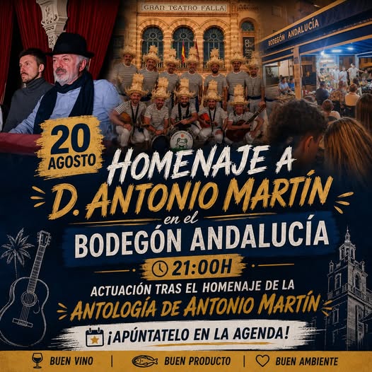 Homenaje a Antonio Martín