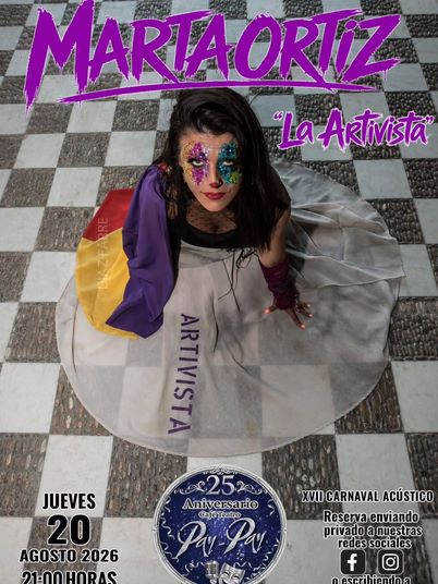 Marta Ortiz en el Pay-pay