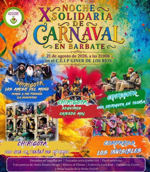 Noche solidaria en Barbate