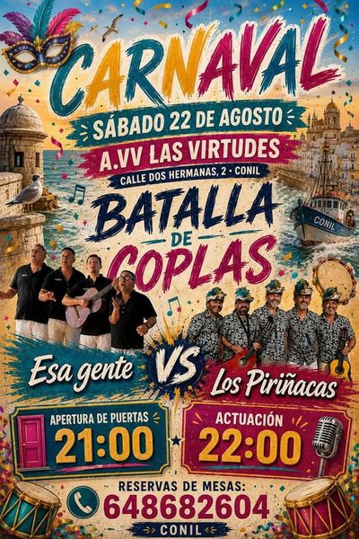 Batalla de Coplas en Conil