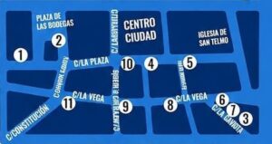 Mapa chiclana