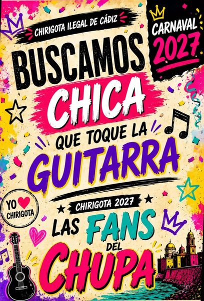 Chirigota Callejera 'Las fans del Chupa'