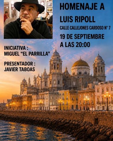 Homenaje a Luis Ripoll