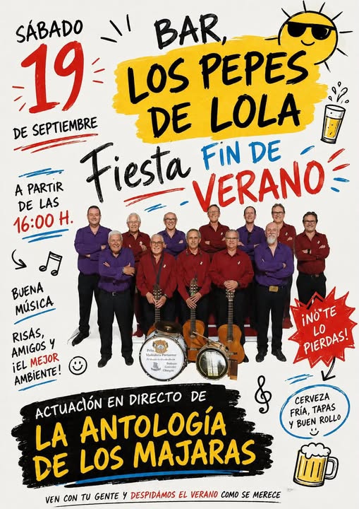 Antología de LOS MAJARAS en el Bar Los Pepes de Lola