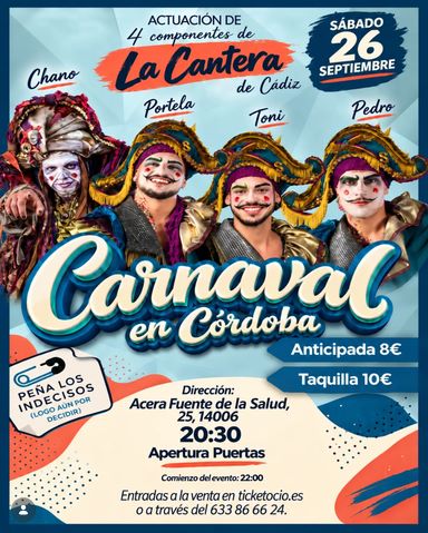 Carnaval de Cádiz en Córdoba