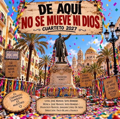 Cuarteto 'De aquí no se mueve ni dios'