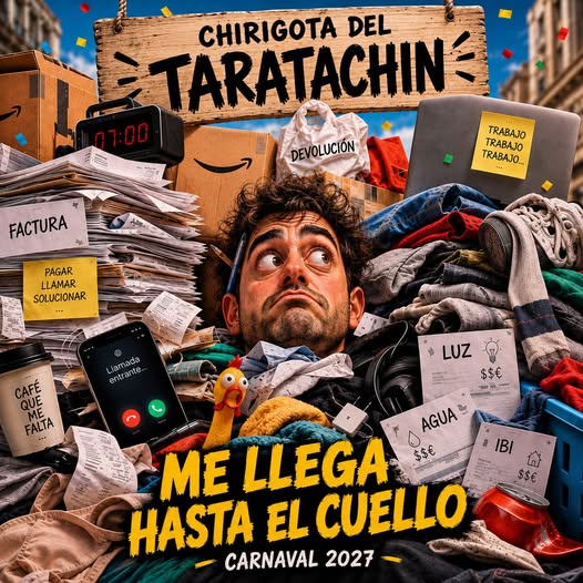 Chirigota 'Me llega hasta el cuello'