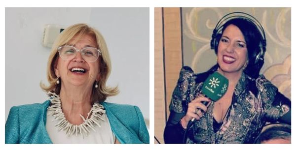 Pilar Alcina Parodi presidenta del Jurado Adultos y Verónica Sánchez González presidenta del Jurado Infantil y Juvenil