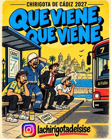 Chirigota 'Que viene, que viene'