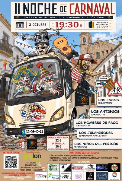 II Noche de Carnaval Villafranca de Córdoba