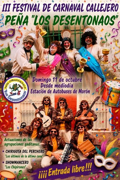 Carnaval callejero de Cádiz en Morón